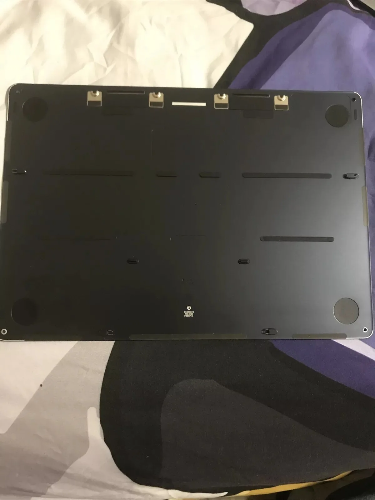 Apple Per Macbook Air M2 13” A2681 2022 Bottom Cover Coperchio Inferiore midnigh