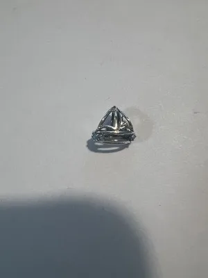 Ciondolo Charm in Argento 925 a Forma Geometrica con Zirconi - LAB22609302206