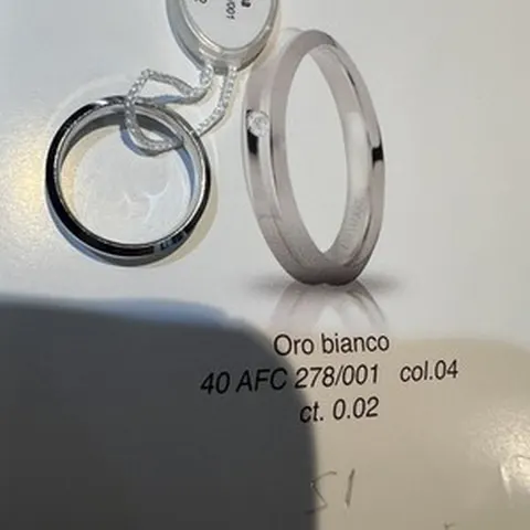 Anello UnoAerre Corona in argento 925 con pietra misura 53 40 AFC 278/001A