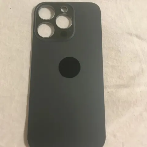 Back vetro ricambio per Scocca Posteriore Per iPhone 14 Pro Nero foro BIG