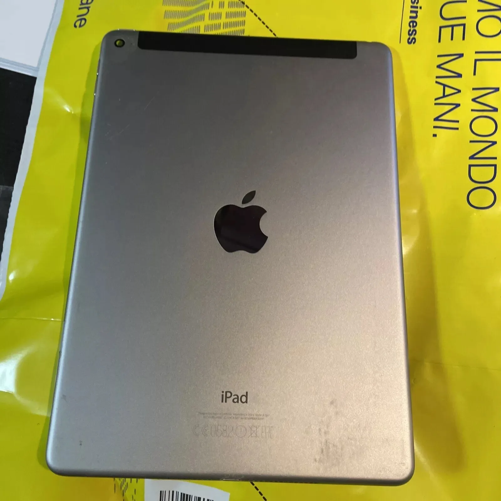 Originale Apple iPad Air 2 Chassis scocca Cellular A1567 Nero B+