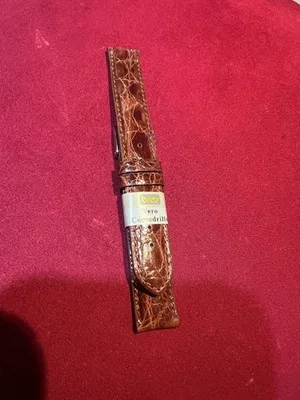 Cinturino per orologio Bros in vero coccodrillo 16mm - 2606241342