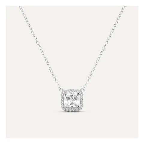 Stroili Silver Elegance Collana con cubic zirconia Argento 925 1684129