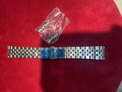 Cinturino per Orologio Acciaio e Oro 22mm Nuovo - LAB22609231440