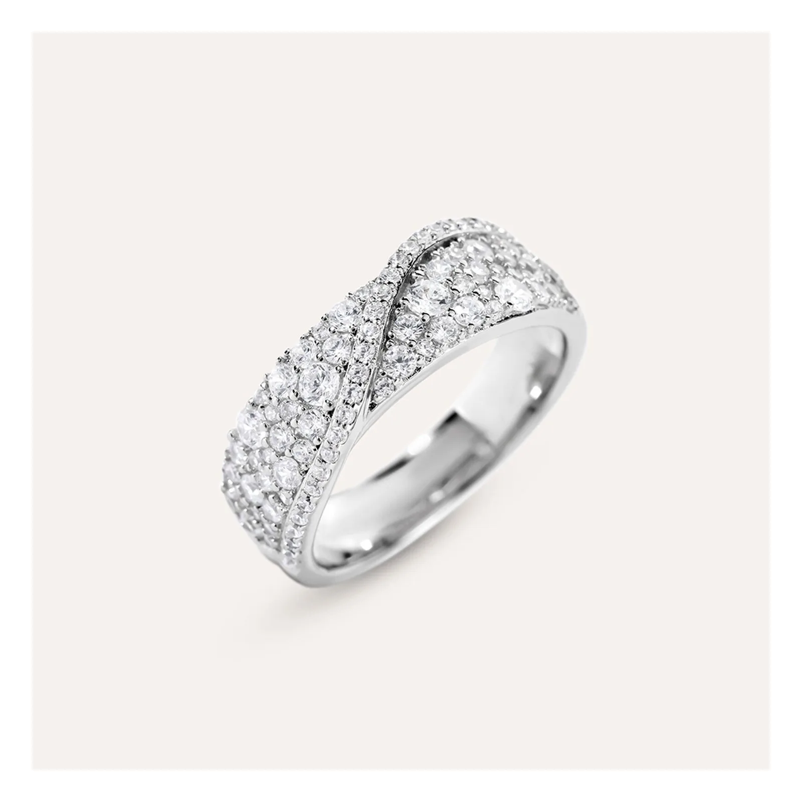 Stroili Silver Shine Anello con cubic zirconia Argento 925 Misura 14 1701487
