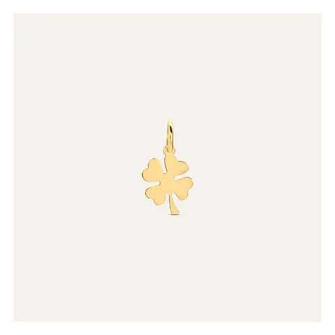 Stroili Poème Four-Leaf Pendant 9kt Gold 1425338