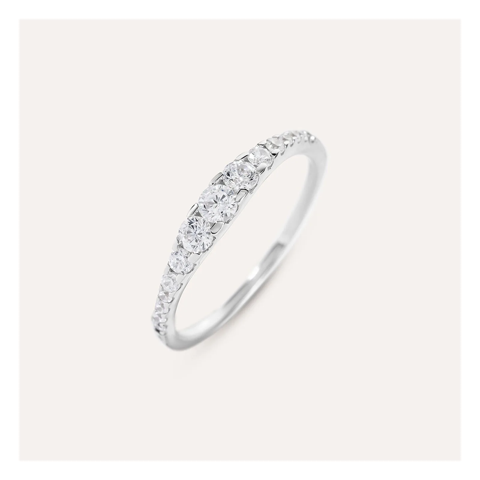 Stroili Silver Elegance Anello con cubic zirconia Argento 925 Misura 14 1701550