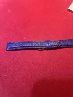 Cinturino per orologio in pelle blu 20mm - 2606251412