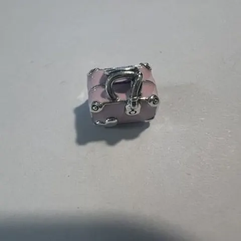 Charm Pendente Valigia Rosa in Argento 925 - LAB22609302224