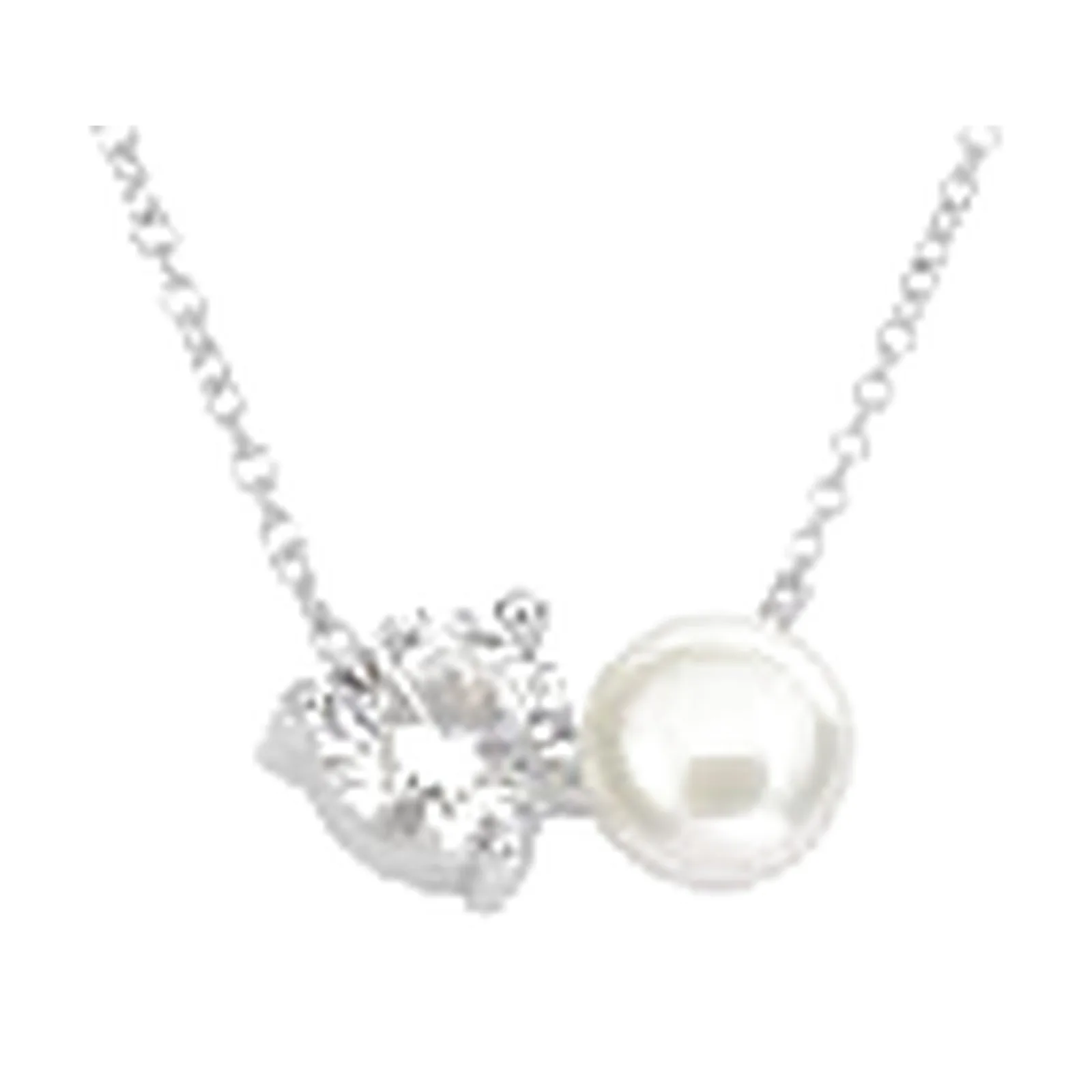 Stroili Silver Pearls Collana con cubic zirconia e perla Argento 925 1691451