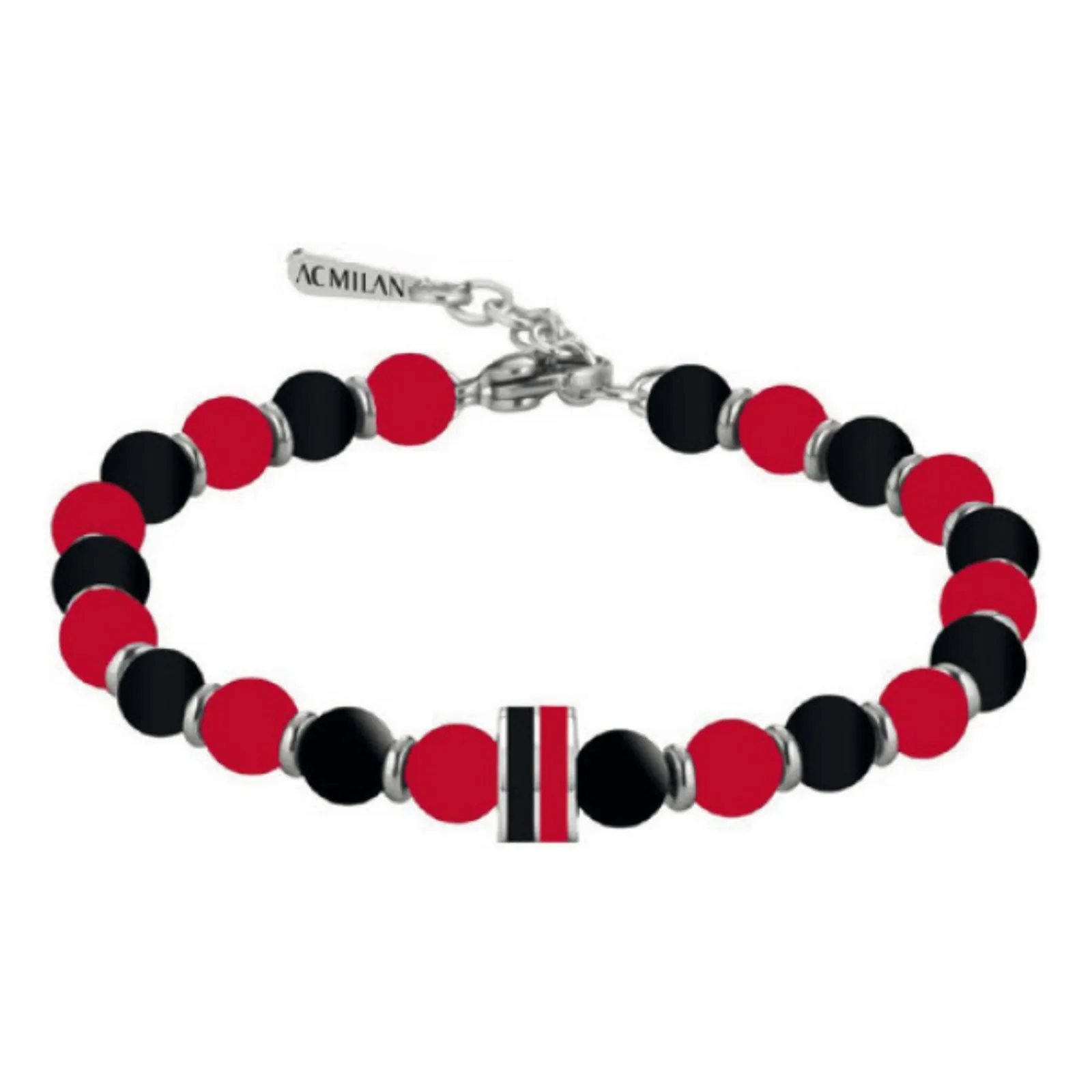 Lowell Bracciale Ufficiale Milan Acciaio 316L B-MB007UPR