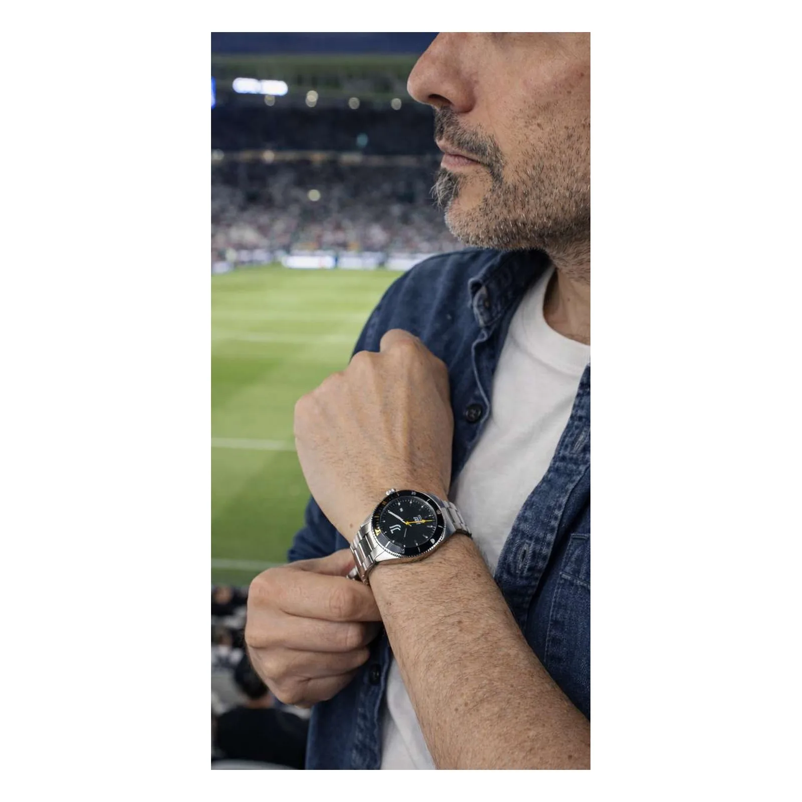 Lowell Orologio Ufficiale Juventus Sub Bianconero P-J7469UN3