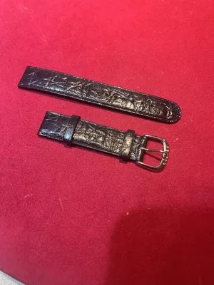 Cinturino per orologio Sector in pelle nera 20mm - 2606251416