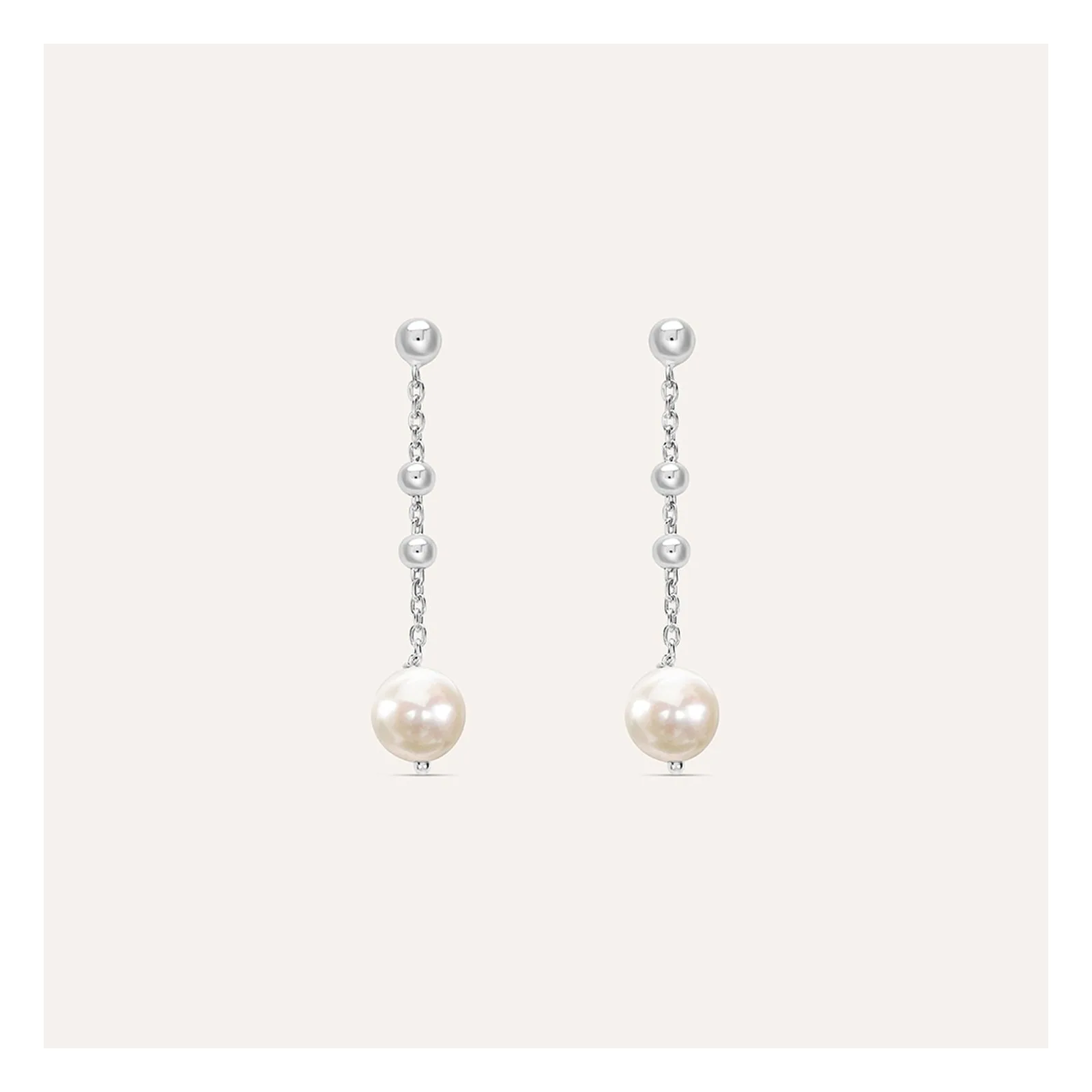 Stroili Silver Pearls Orecchini pendenti con perla Argento 925 1615977