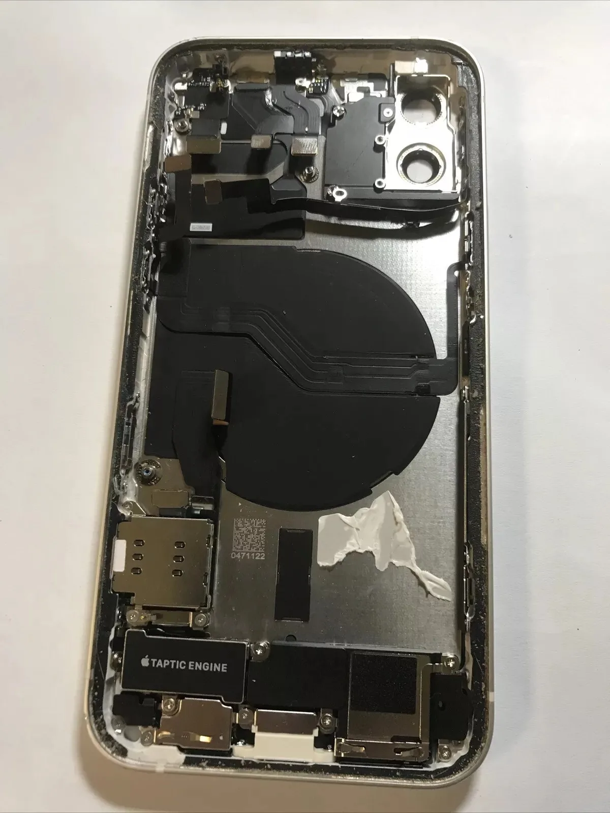 Original Apple Iphone 12 Chassis bianco flex Power scocca A