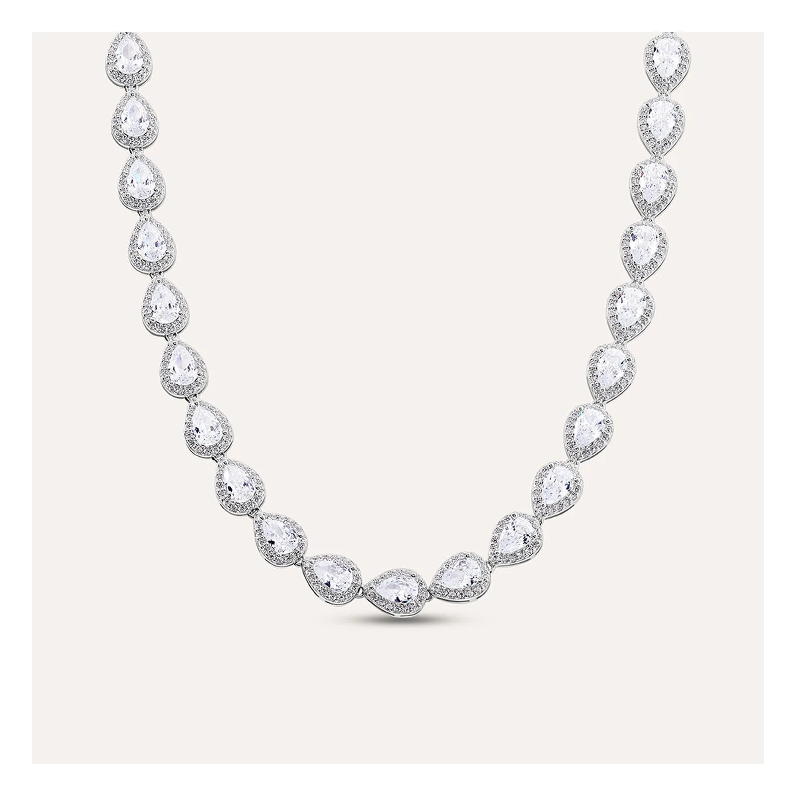 Stroili Red Carpet Collana con cubic zirconia Argento 925 1702734