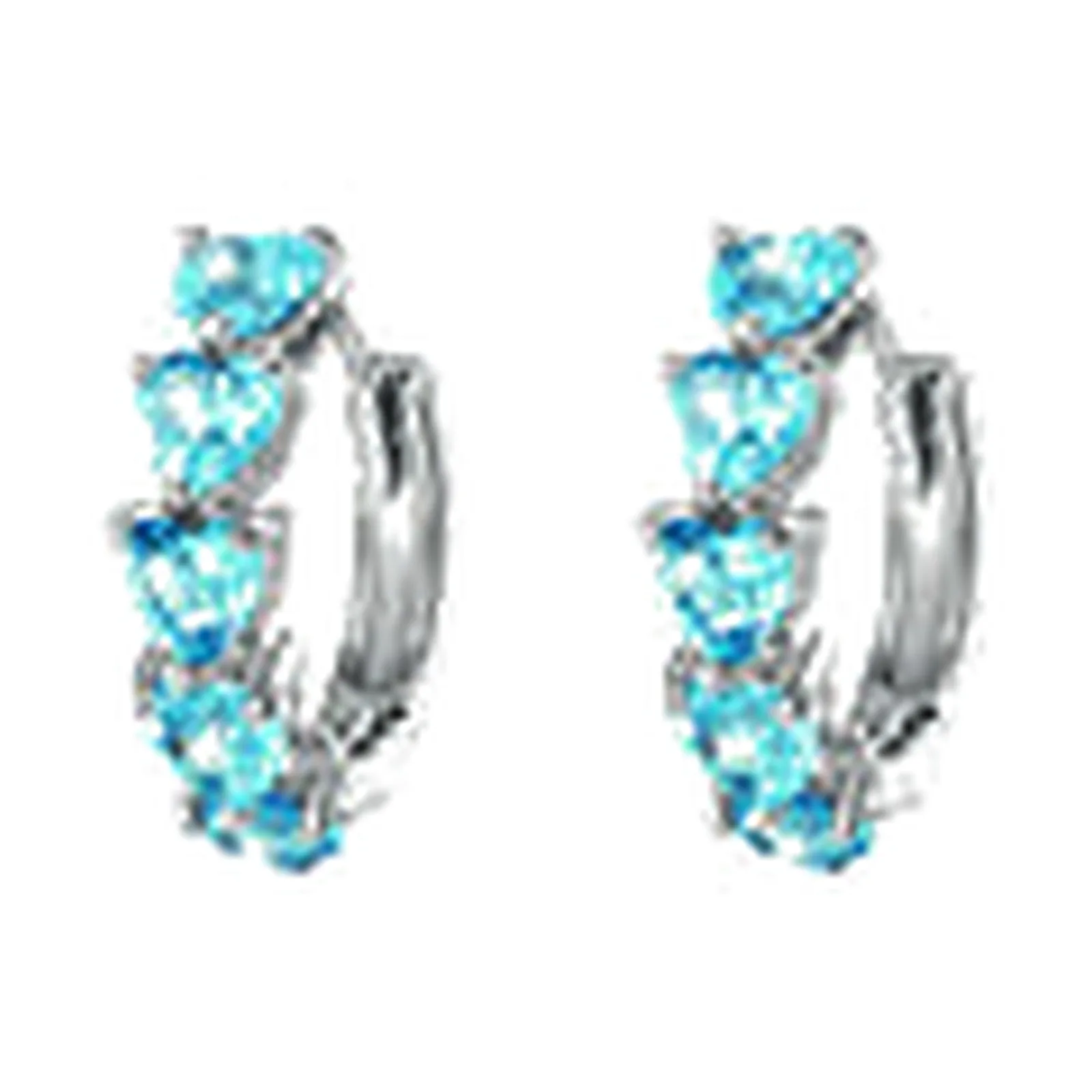 Stroili Silver Rainbow Orecchini a cerchio Argento 925 1673272