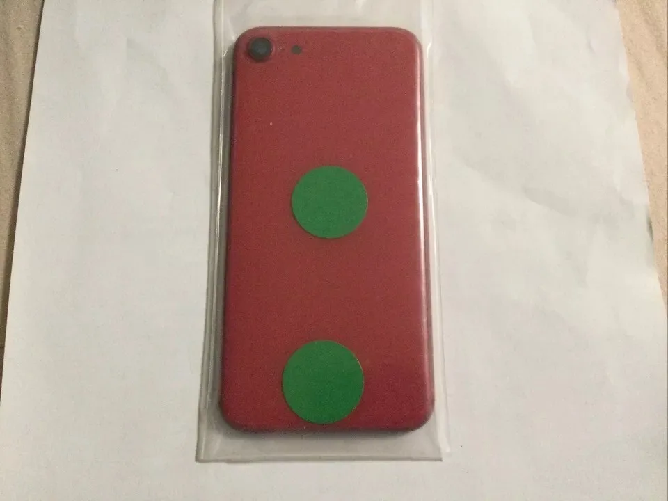 Compatibile Apple scocca Chassis Struttura Coperchio Iphone Se 2020 Sim Rosso