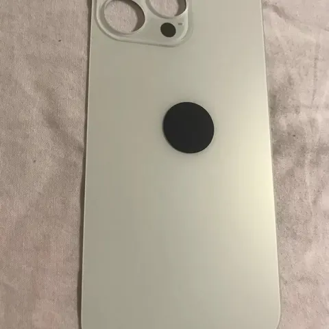 Back vetro Scocca Posteriore Per iPhone 14 Pro Max , Oro foro BIG