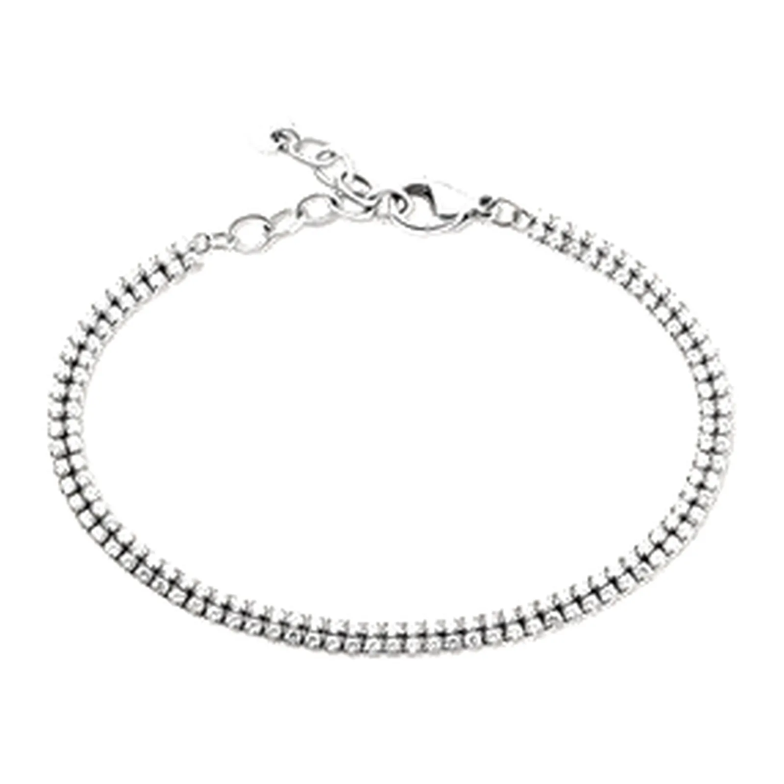 Stroili Aura Collection Bracciale tennis con cubic zirconia Acciaio 1699542