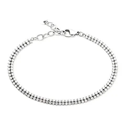 Stroili Aura Collection Bracciale tennis con cubic zirconia Acciaio 1699542