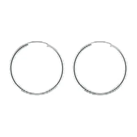 Stroili Toujours Orecchini a cerchio tubo tondo Oro 9kt 1415901