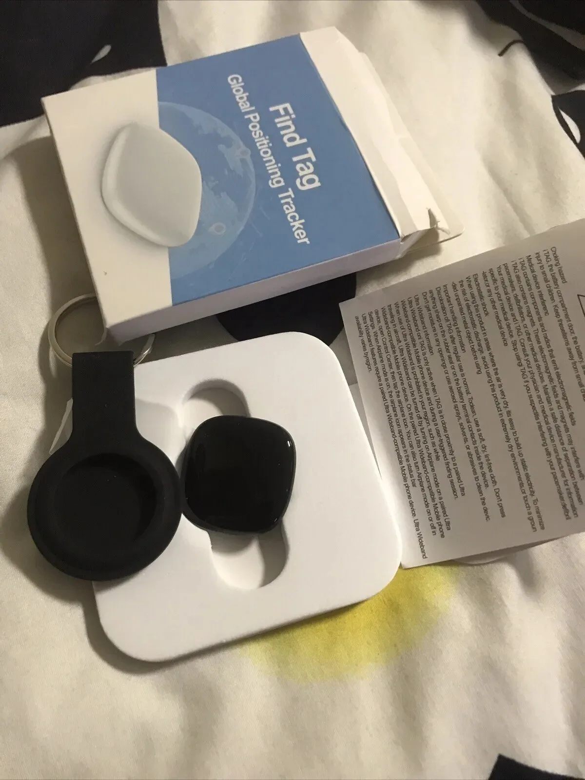 Gps Tracker Find Tag Compatibile Con Ios Come Apple Airtag No Android Nero