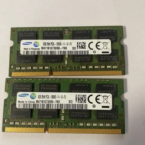 Ram For Apple Macbook Imac 8gb X2 16gb Total Pc3 Ddr3L Sodimm Memoria Samsung