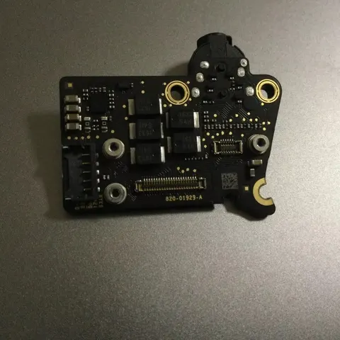 Apple Originale Macbook Air 13” A2337 M1 2020 820-01929 Jack Audio Touchid Board