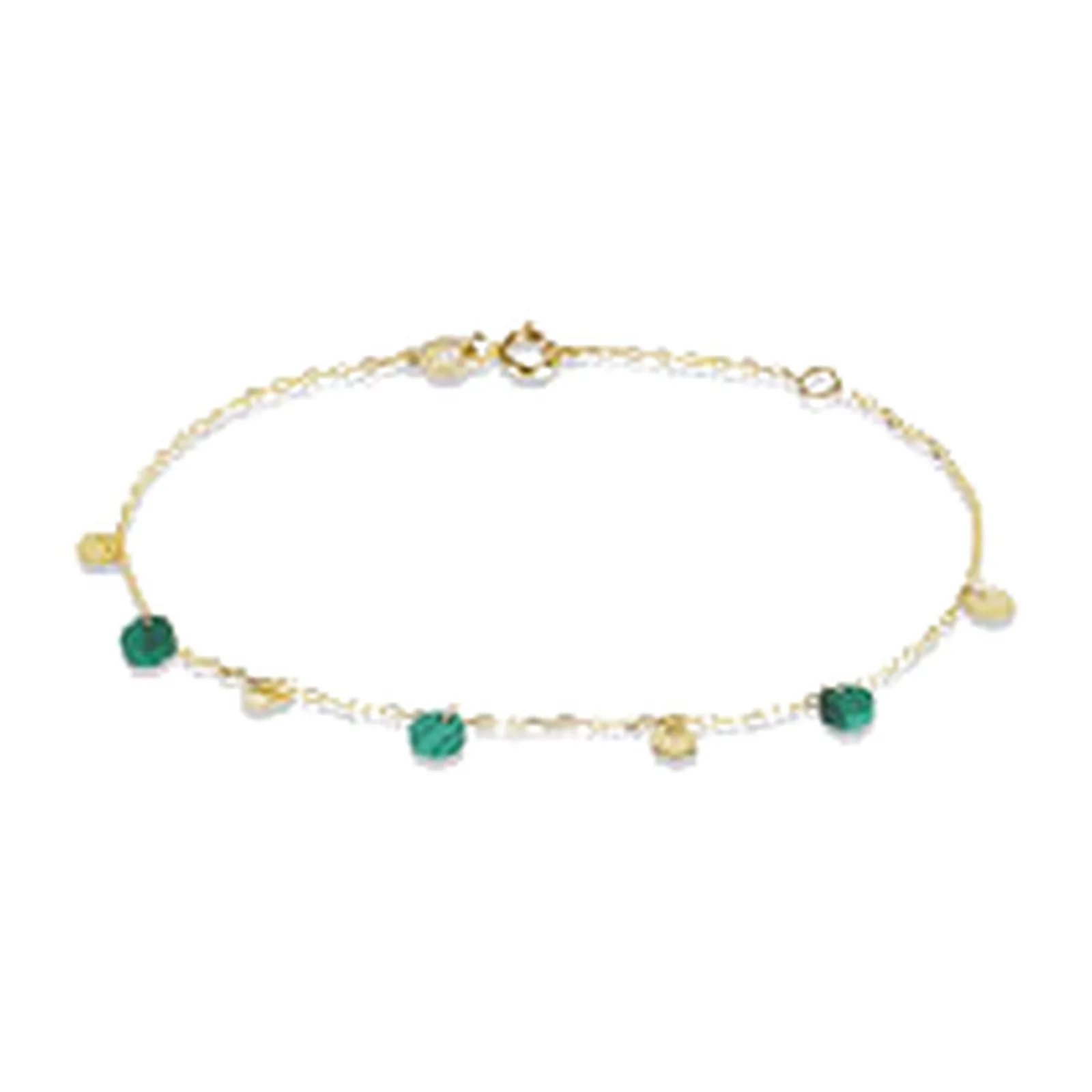 Stroili Beverly Bracciale con malachite Oro 9kt 1432976