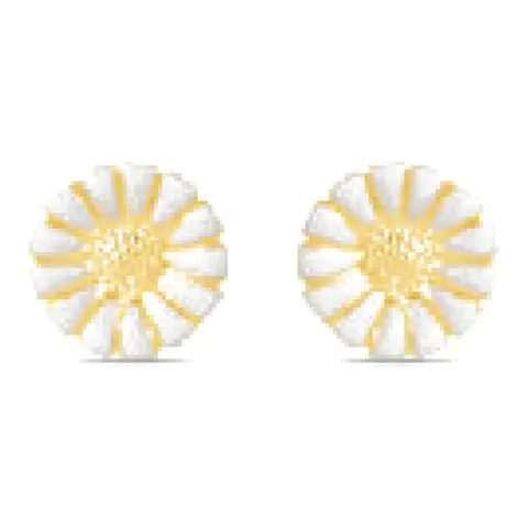 Stroili Silver Collection Orecchini lobo dorati con smalti Argento 925 1686614