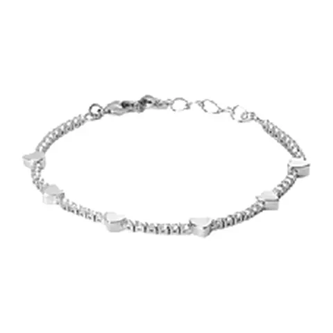 Stroili Romantic Shine Bracciale in ottone rodiato e cristalli Metallo 1689003