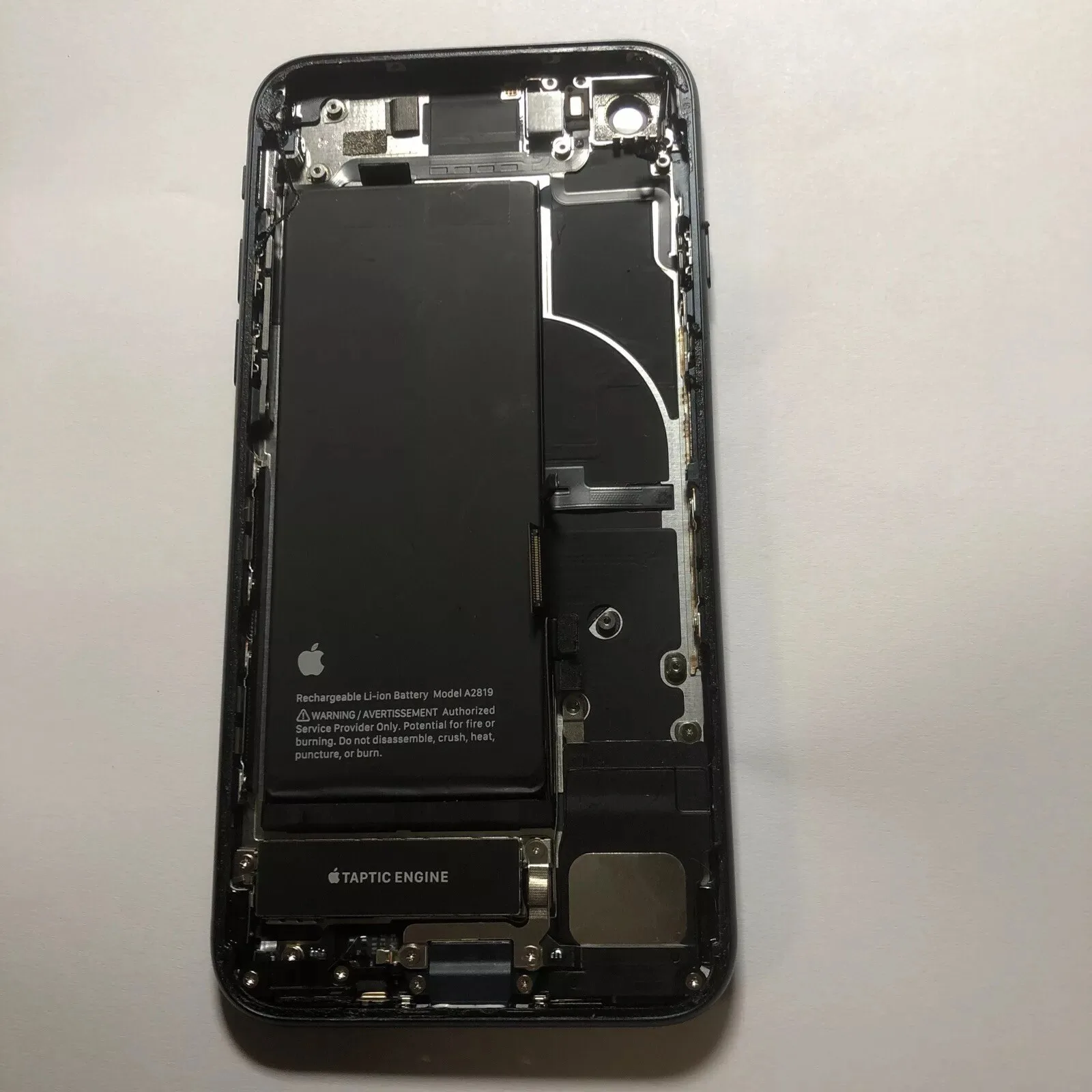 Apple scocca Chassis Struttura Iphone Se 2022 3rd Usb Flex Blu A