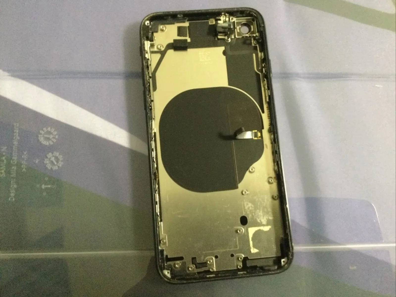 Original Apple Iphone Se 2020 Chassis Power Flex Volume scocca Nero B