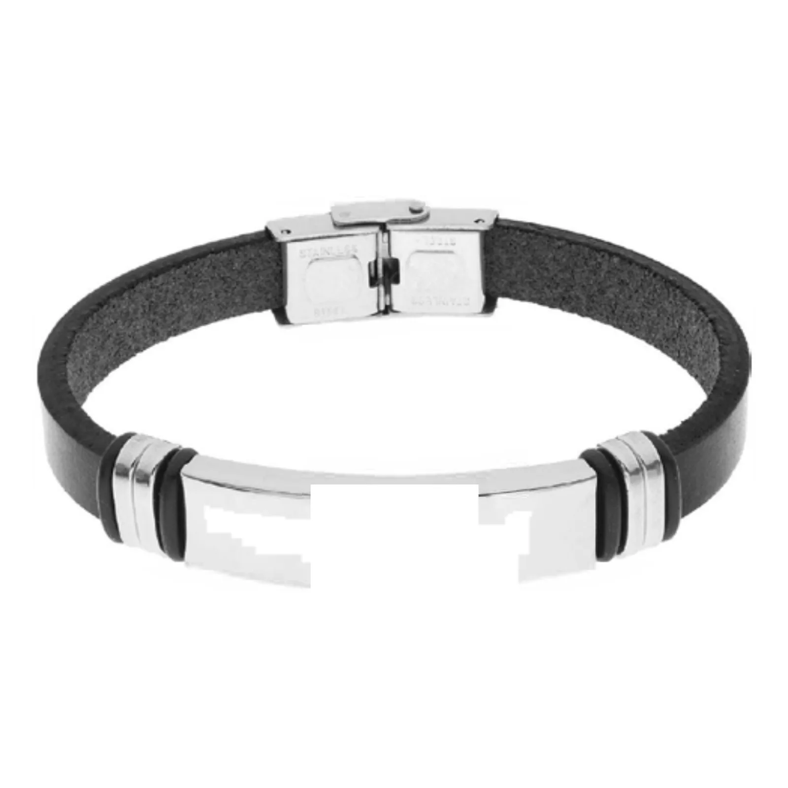 Lowell Bracciale Ufficiale Inter Acciaio 316L B-IB009ULN